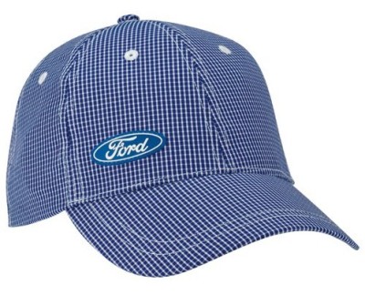 Бейсболка Ford Oval Cap Squares White And Blue