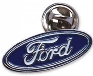 Значок Ford Oval Pin Blue