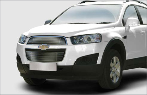 Декоративные элементы решетки радиатора d10 (2 элемента) для Chevrolet Captiva 2012- CCAP.92.2317