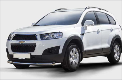 Защита переднего бампера труба d76 для Chevrolet Captiva 2012- CCAP.48.1511