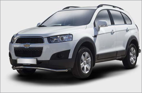 Защита переднего бампера труба d60 Premium для Chevrolet Captiva 2012- CCAP.48.1513