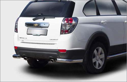 Защита задняя уголки d76 для Chevrolet Captiva 2012- CCAP.76.1518