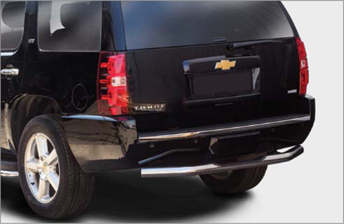 Защита задняя ступень d76 для Chevrolet Tahoe 2012- CHTH.77.1417
