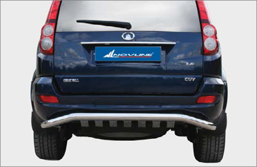 Защита задняя d60 с элементами из профиля для Greatwall Hover 2010- GWHV.75.1330