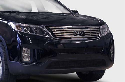 Декоративные элементы на решетку радиатору d16 для Kia Sorento 2013- KSOR.92.2356