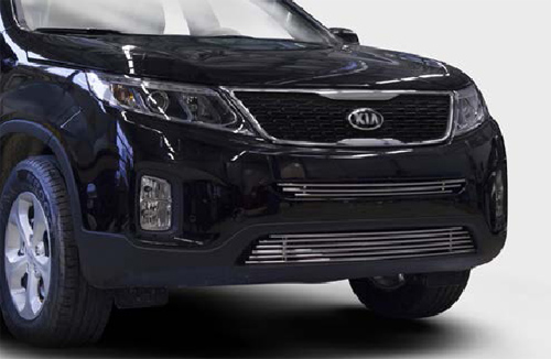 Декоративные элементы на воздухозаборник d10 для Kia Sorento 2013- KSOR.97.2357