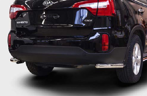 Защита задняя уголки d60 для Kia Sorento 2013- KSOR.76.1647