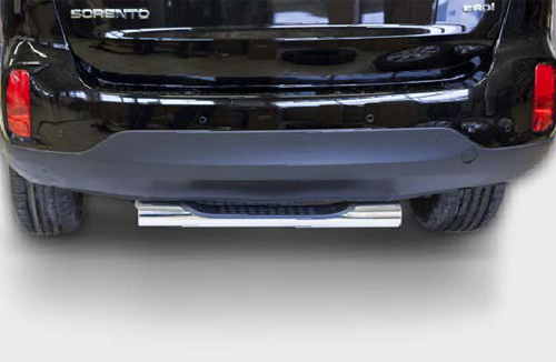 Защита задняя ступень d76 для Kia Sorento 2013- KSOR.77.1650
