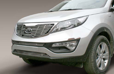 Декоративный элемент решётки радиатора d10 для Kia Sportage 2010- KISP.91.2069
