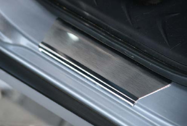 Накладки на внутренние пороги (комплект 4шт.) для Mitsubishi ASX 2013- MASX.31.3309
