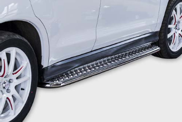 Пороги с листом d42 (комплект 2 шт.) для Mitsubishi ASX 2013- MASX.82.1134