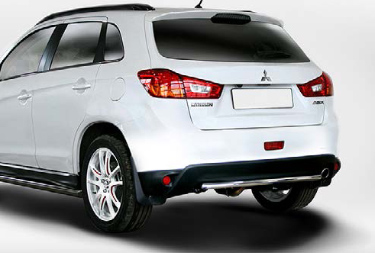 Защита задняя d42 для Mitsubishi ASX 2013- MASX.75.1678