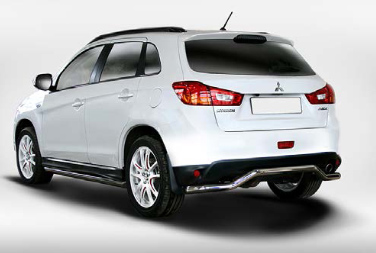 Защита задняя d60 для Mitsubishi ASX 2013- MASX.75.1679
