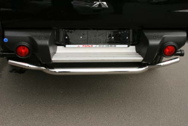 Защита задняя d60 для Mitsubishi LC200 2006- MITL75448