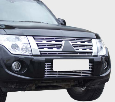Декоративные элементы воздухозаборника d10 для Mitsubishi Pajero IV 2011- MIPJ.97.2292