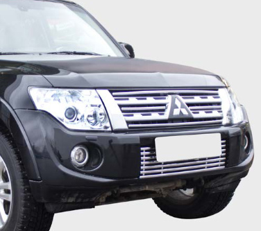 Декоративные элементы воздухозаборника, d16 для Mitsubishi Pajero IV 2011- MIPJ.97.2293