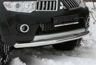 Защита переднего бампера d60 для Mitsubishi Pajero Sport 2008- MIPS.48.0776