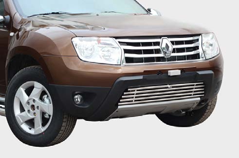 Декоративные элементы на воздухозаборник d16 для Renault Duster 2012- RDUS.97.2307