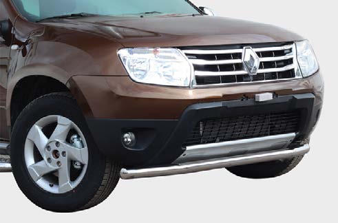 Защита переднего бампера труба d60 для Renault Duster 2012- RDUS.48.1436
