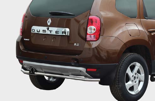 Защита задняя d42 (только 4x4) для Renault Duster 2012- RDUS.75.1449