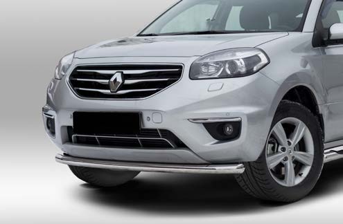 Защита переднего бампера труба d60 Premium для Renault Koleos 2012- RENK.48.1593