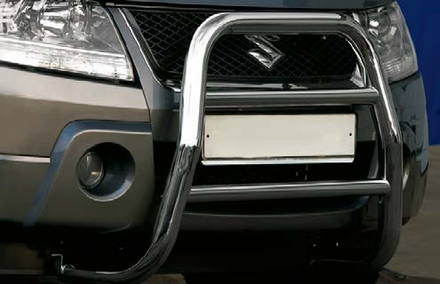 Решетка передняя мини d60 высокая для Suzuki Grand Vitara 2008-2017 SZGV.55.0269