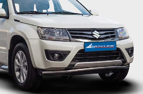 Защита переднего бампера труба d42 Premium для Suzuki Grand Vitara 2012- SZGV.48.1599