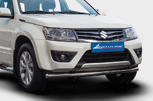 Защита переднего бампера труба d60 Premium для Suzuki Grand Vitara 2012- SZGV.48.1600