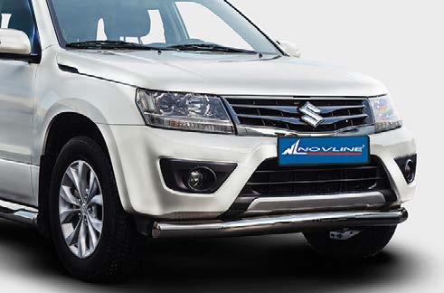 Защита переднего бампера труба d76 для Suzuki Grand Vitara 2012- SZGV.48.1601