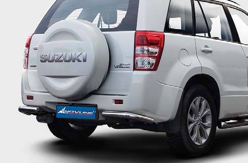 Защита задняя «уголки» d60 для Suzuki Grand Vitara 2012- SZGV.76.0767