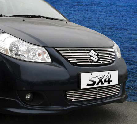 Декоративный элемент решётки радиатора d10 для Suzuki SX4 2006- SUSX.92.2277