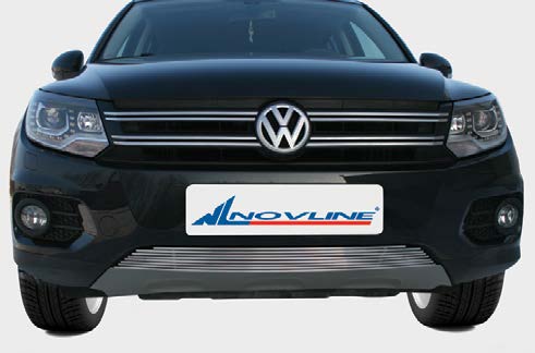 Декоративные элементы воздухозаборника d10 для Volkswagen Tiguan 2011- VWTI.97.2295