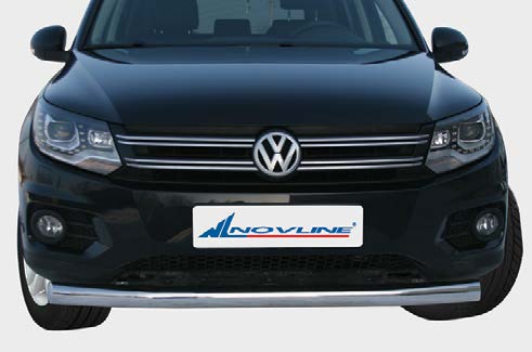 Защита переднего бампера труба d76 для Volkswagen Tiguan 2011- VWTI.48.1402