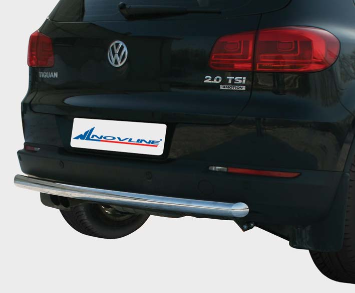 Защита заднего бампера d60 для Volkswagen Tiguan 2011- VWTI.75.0908